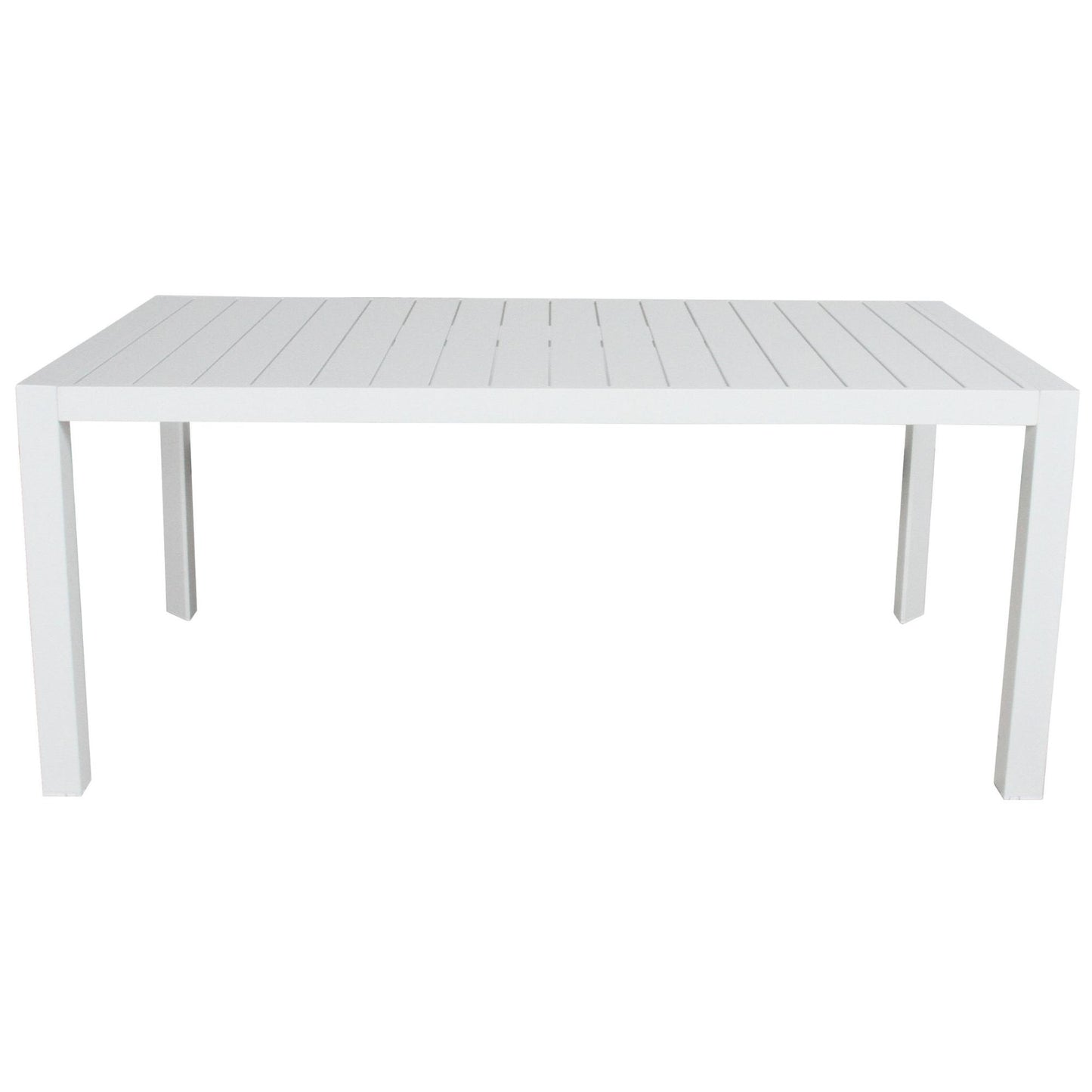 Finland 178cm 7PC Outdoor Dining Set Aluminium Table
