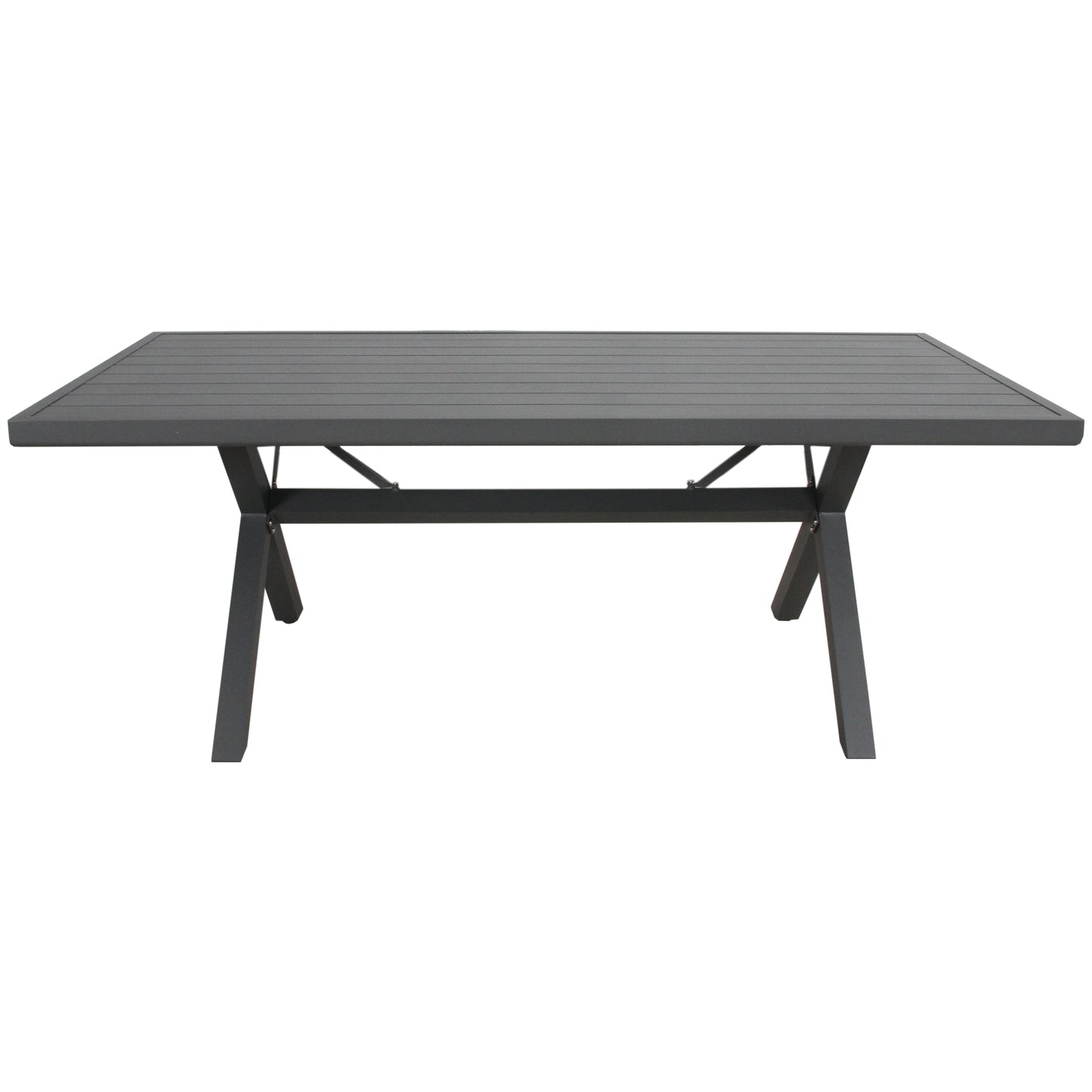 Chad 200cm 9PC Outdoor Dining Set With Trestle Table