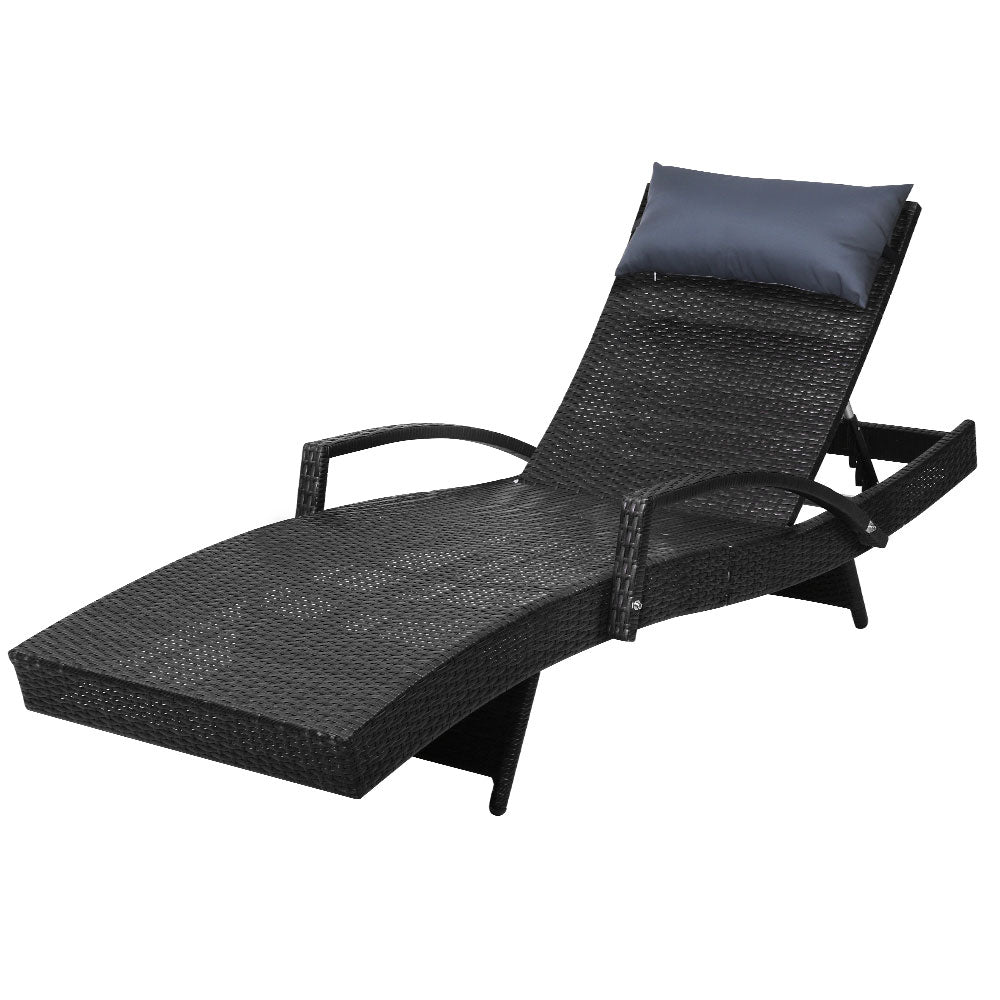 Mexico Wicker Sun Lounger