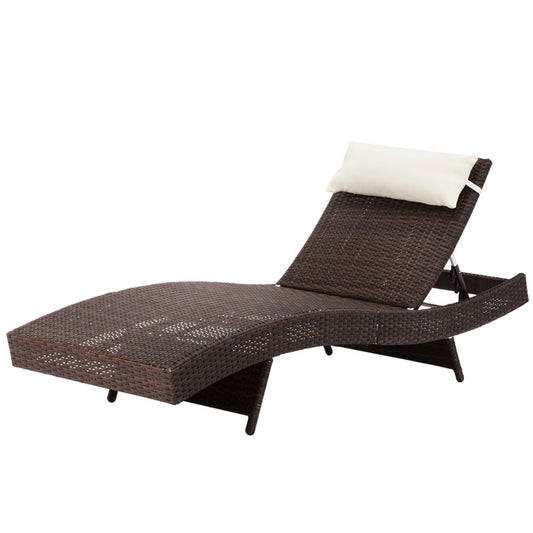 Cyprus Adjustable Sun Lounger - Nova Tech