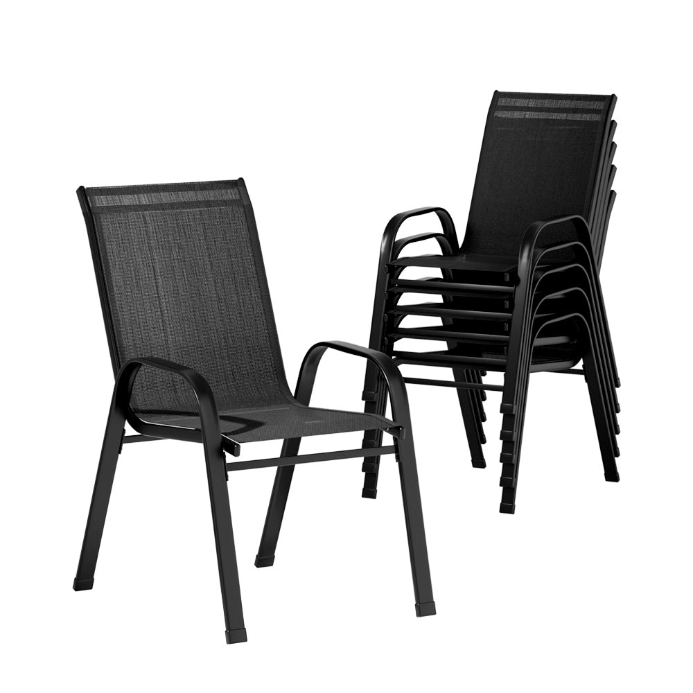 Haiti 6PC Outdoor Dining Chairs