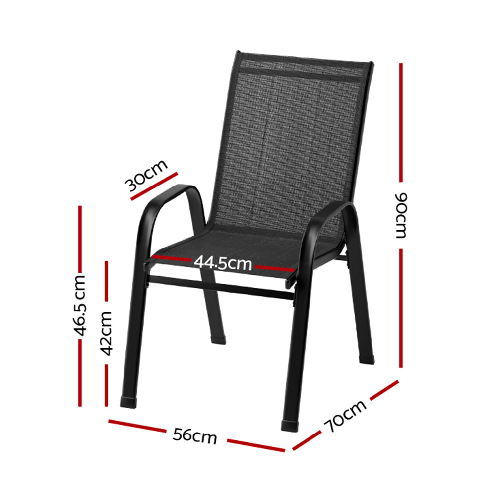 Haiti 6PC Outdoor Dining Chairs