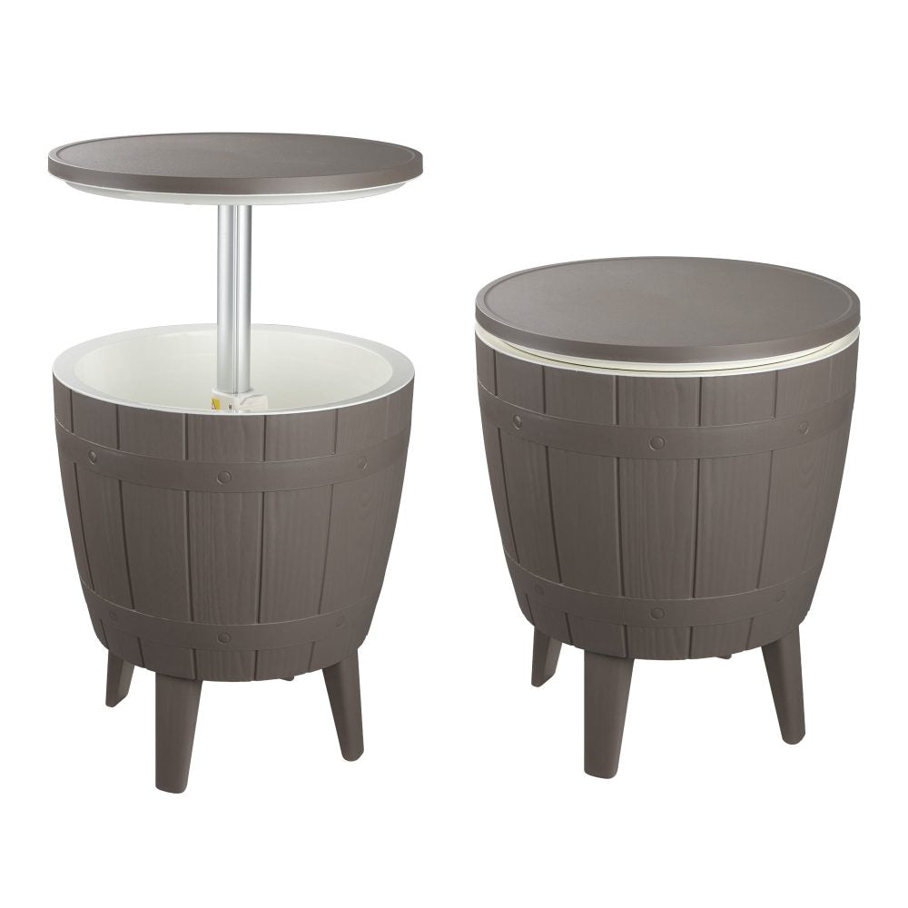 Taupe Cooler Table - Nova Tech