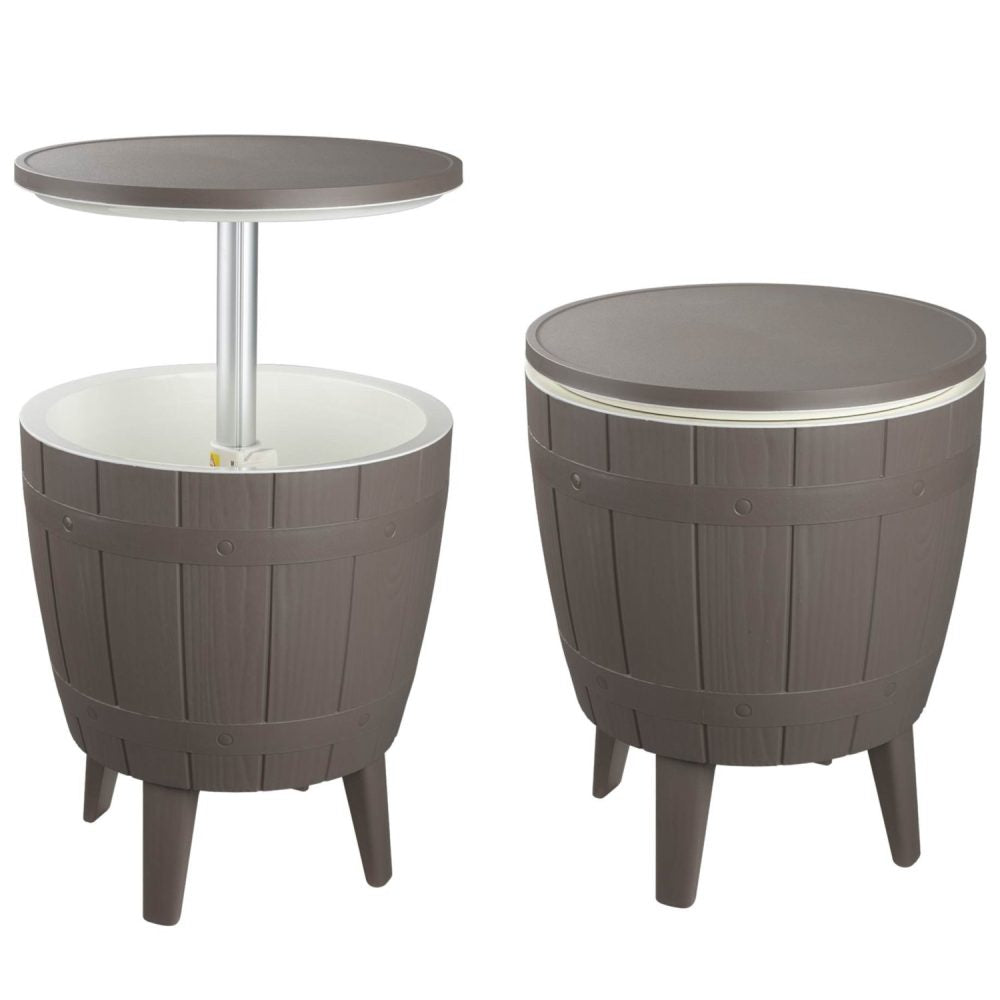 Taupe Cooler Table - Nova Tech
