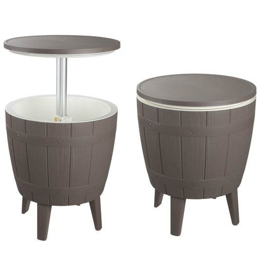 Taupe Cooler Table - Nova Tech